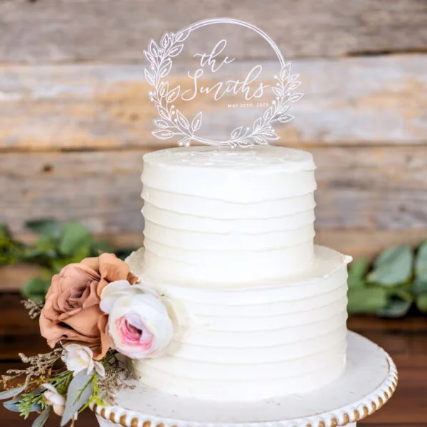 Acrylic Cake Topper - Image 4